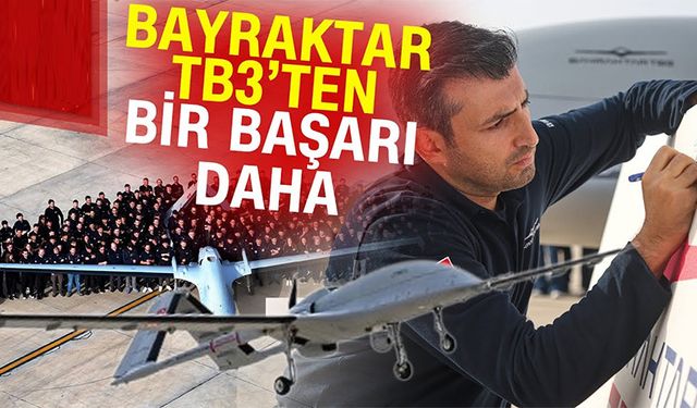 Bayraktar TB3'ten bir başarı daha... Bayraktar TB3 SİHA, 32 Saatlik Uçuş Testini Başarıyla Tamamladı: 200 Bin Kilometre Mesafe Kat Edildi