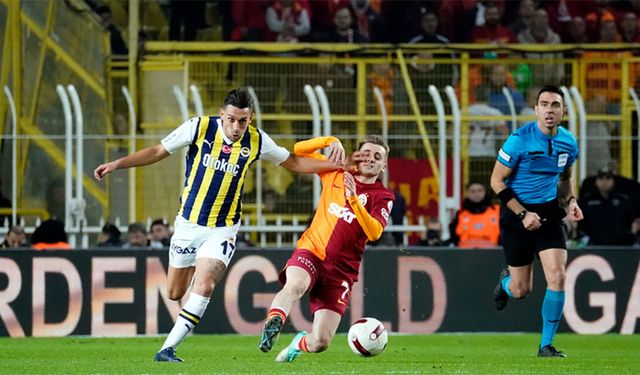 Fenerbahçe, Galatasaray Derbisinde Gol Atamayarak Sezonun İlk İsabetli Şutsuz Maçına İmza Attı