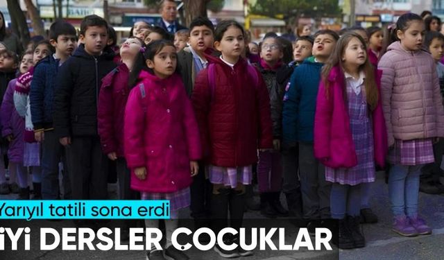 Okullarda 2. Dönem Başladı: Sınav Heyecanı ve Yeni Dönem Hazırlıkları