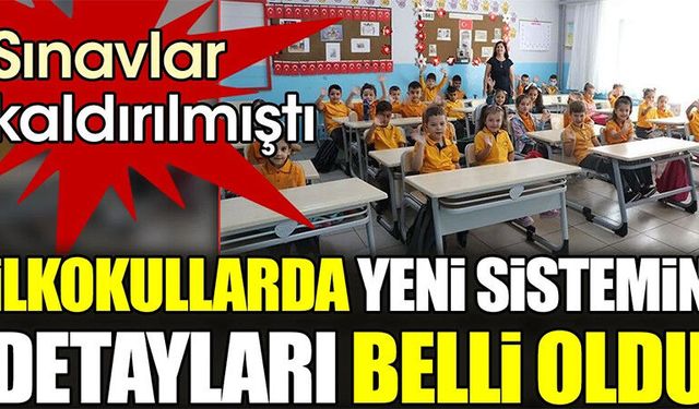 Okullarda 'sınav yerine süreç odaklı' ölçme sisteminin detayları belli oldu