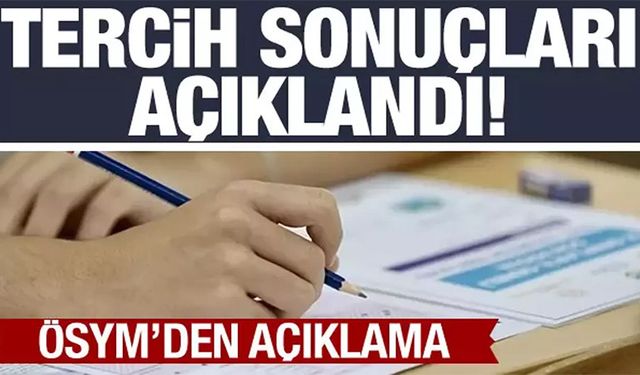 Son Dakika: 2023-YKS Ek Tercih Sonuçları Açıklandı!