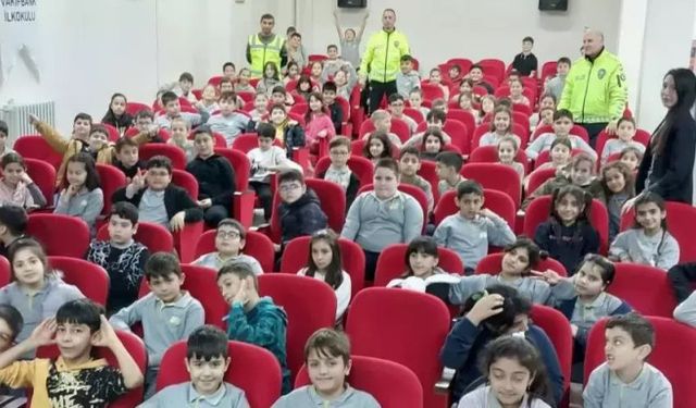Yalova'da öğrencilere trafik eğitimi verildi