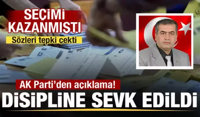 AK Parti'den Hassa Belediye Başkanı Selahattin Çolak'a İlişkin Önemli Açıklama!