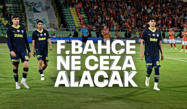 Fenerbahçe Süper Kupa Finalinden Çekildi! | Ne Ceza Alacak | TFF'nin Yol Haritası