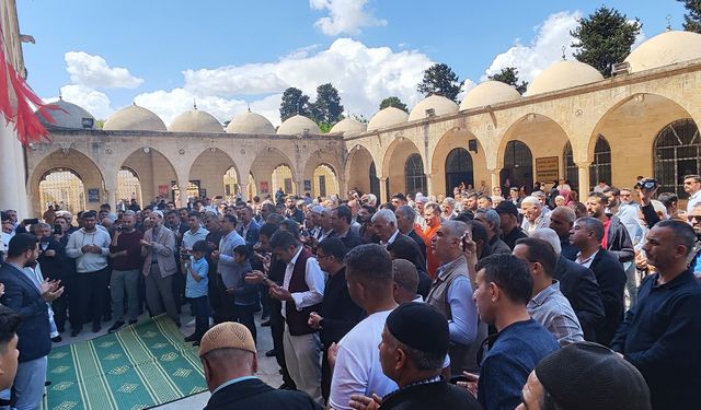 Şanlıurfa'da Gazze Şehidleri İçin Gıyabi Cenaze Namazı Kılındı