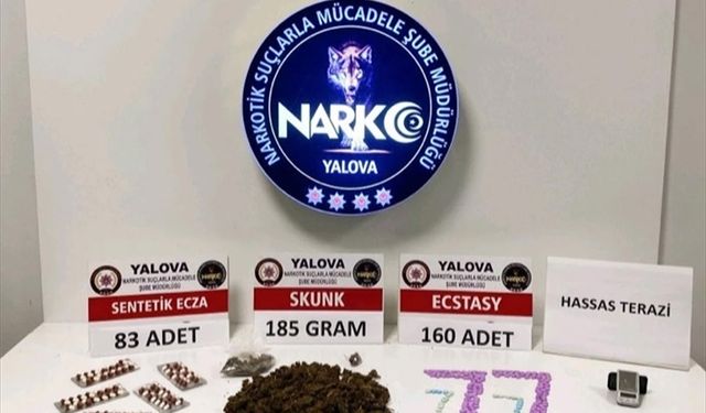 Yalova'da Uyuşturucu Ticareti Yapan 2 Zanlı Tutuklandı
