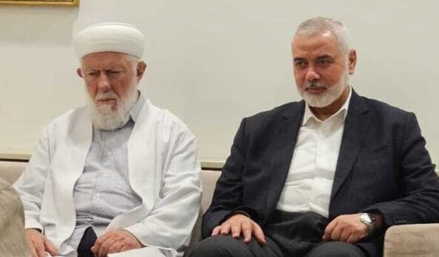 Hamas Siyasi Büro Başkanı İsmail Heniyye İsmailağa Cemaati'ne Taziye Ziyaretinde Bulundu