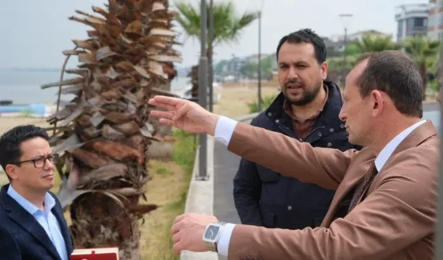 Çiftlikköy Belediye Başkanı Adil Yele, Sahil Mahallesi'nde İyileştirme Çalışmalarını Başlattı