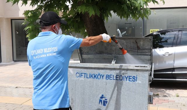 Çiftlikköy’de Yoğun İlaçlama Çalışmaları: Sivrisinek ve Karasineklerle Mücadele Hız Kesmiyor