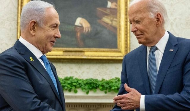 Netanyahu ve Biden Beyaz Saray’da Bir Araya Geldi