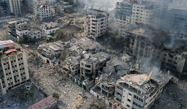 BM: Gazze'de İsrail Saldırıları Sonucu 40 Milyon Ton Moloz Oluştu