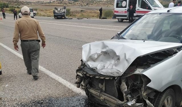 Malatya’da Trafik Kazası: 3 Yaralı