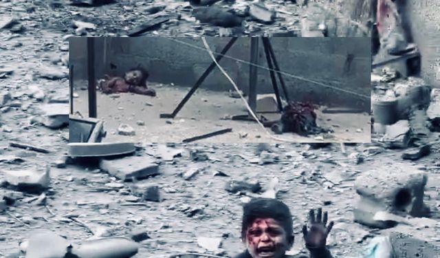 İşgalci saldırı: Çocuklar hedef alındı, şehitlerin bedenleri savruldu