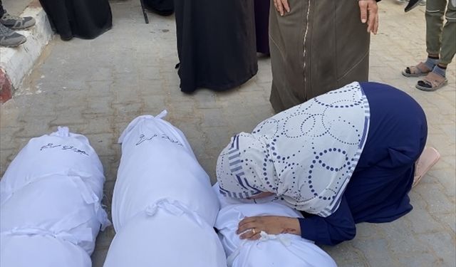 İsrail, Gazze'de Faraj ailesinin evini hedef aldı