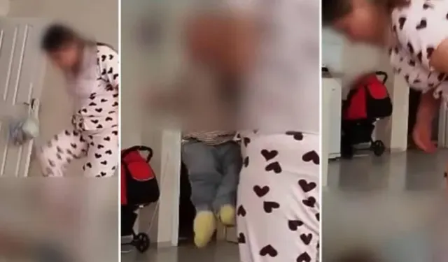 1 Yaşındaki Çocuğa Şiddet Uygulayan Kadın Yakalandı