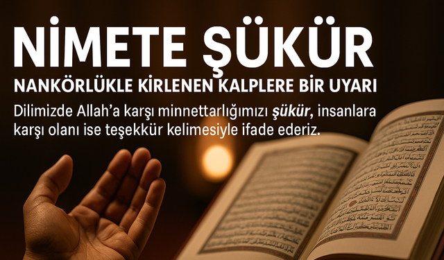 Nimete Şükür: Nankörlükle Kirlenen Kalplere Bir Uyarı