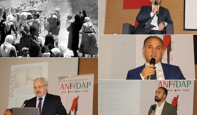 ANFİDAP ve OSTİM Teknik Üniversitesi’nden “1948’den Günümüze Filistin Nekbe’si” Paneli