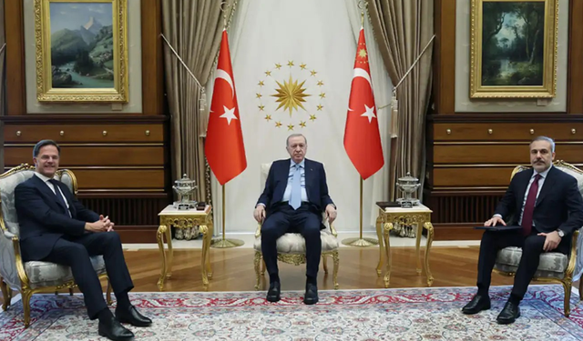 Erdoğan, NATO Genel Sekreteri Mark Rutte ile Görüştü