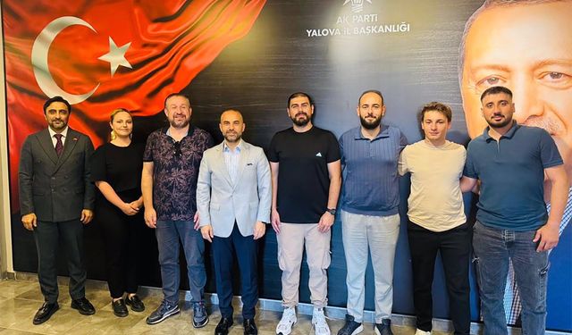AK Parti Yalova’dan Gençlik ve Spora Destek: Winnersports ile Buluşma