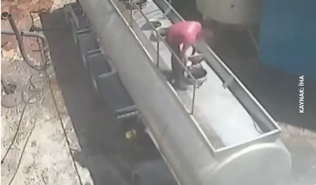 Gaziantep'te Sigara İçen İşçi Tanker Kapağı Patlamasıyla Yaralandı