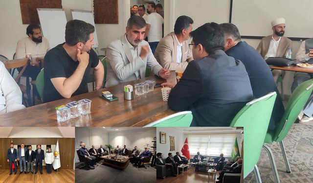 HÜDA PAR İstanbul'da Bayramlaşma ve Taziye Ziyaretleri Yoğun Geçti