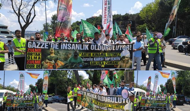 İstanbul’da Mısır Konsolosluğu’na Yürüyüş: “Gazze Yalnız Değil!”