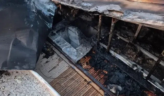 Çiftlikköy'de Çatı Katı Yangını Korkuttu