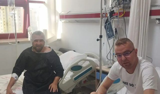 Abi, kardeşine böbreğini bağışlayarak yaşam umudu oldu 