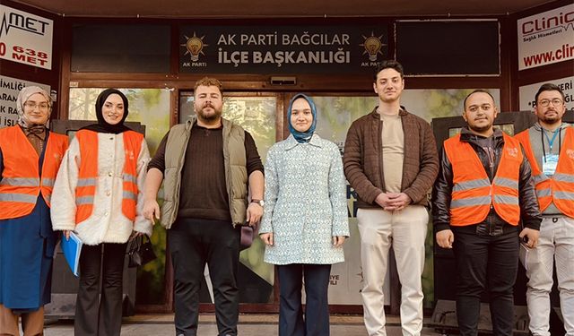 AK Parti Bağcılar Gençlik Kolları’ndan Yoğun Saha Mesaisi