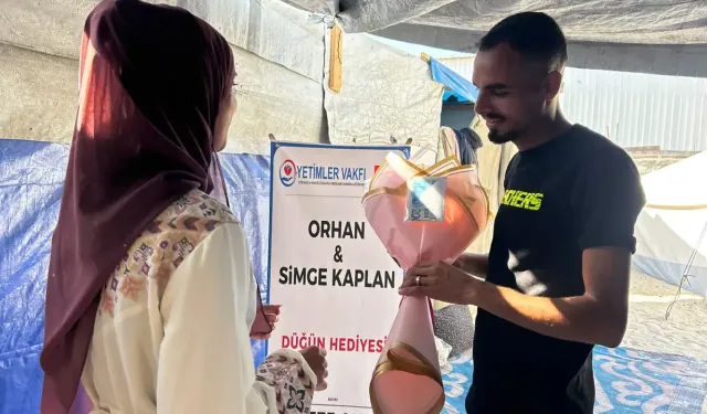 Diyarbakırlı çiftin takı bağışı, Gazze’de bir yuvanın kurulmasına vesile oldu!