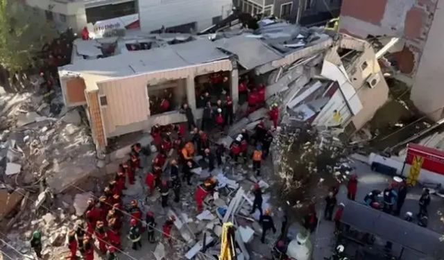 Gebze’de çöken binanın nedeni açıklandı: Zemin kaynaklı çökme!