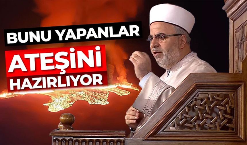 Diyanet İşleri Başkan Yardımcısı İşliyen'den Uyarı: Bunu Yapanlar Kendi Ateşini Hazırlıyor