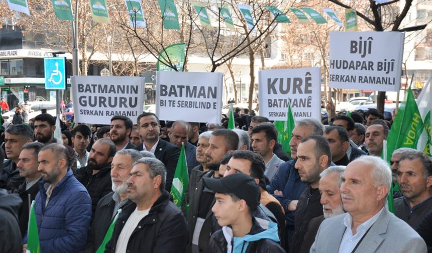 HÜDA PAR Batman İl Başkanlığı Seçim Lokali Açılışında Coşku ve Vaatler