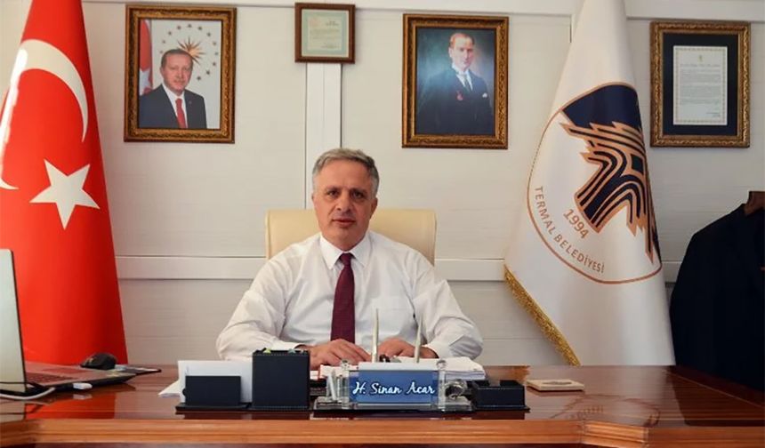 Termal Belediye Başkanı H. Sinan Acar “İlk günkü heyecanla yola devam
