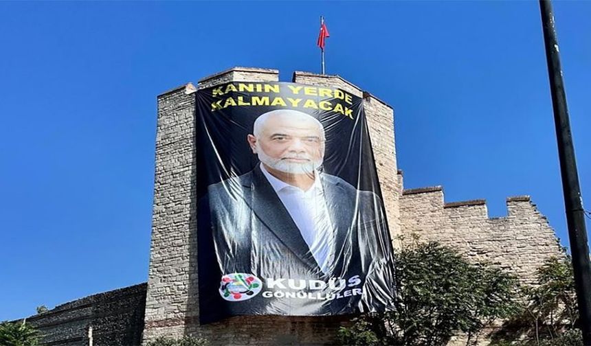 Gaziantep Kudüs Platformu'ndan İsmail Heniyye Posterinin İndirilmesine Sert Tepki