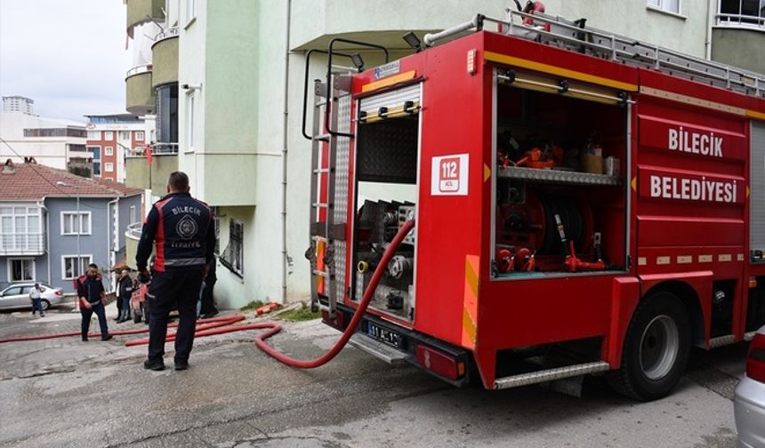 Bilecik’te Tek Katlı Evde Yangın: Olayda Yaralanan Yok