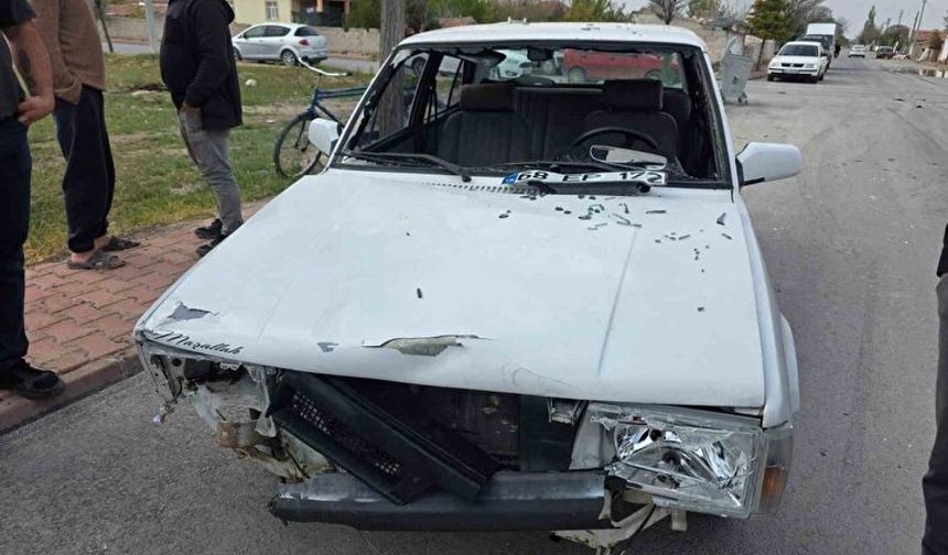 Aksaray'da Elektrikli Motosiklet Kazası: Gözü Yerinden Fırladı