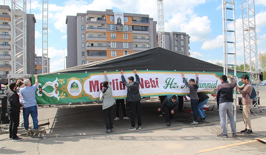 Batman’da Mevlid-i Nebi Coşkusu: Şehir, On Binlerin Katılacağı Manevi Buluşmaya Hazır