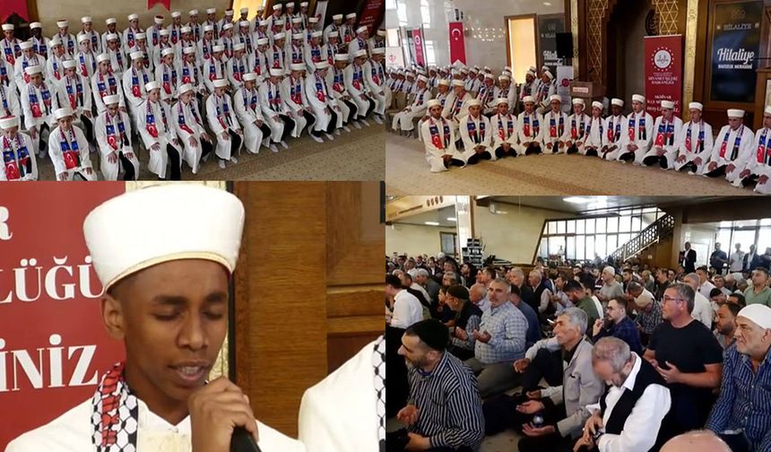 Hilaliye Kur’an Kursu’nda Hafızlık Bayramı: 77 Öğrenci İcazet Aldı