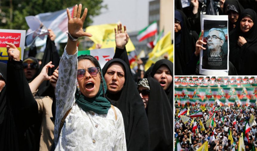 İran Halkı Saldırılara Karşı Tek Ses: “İntikam Yalnız İntikam!”