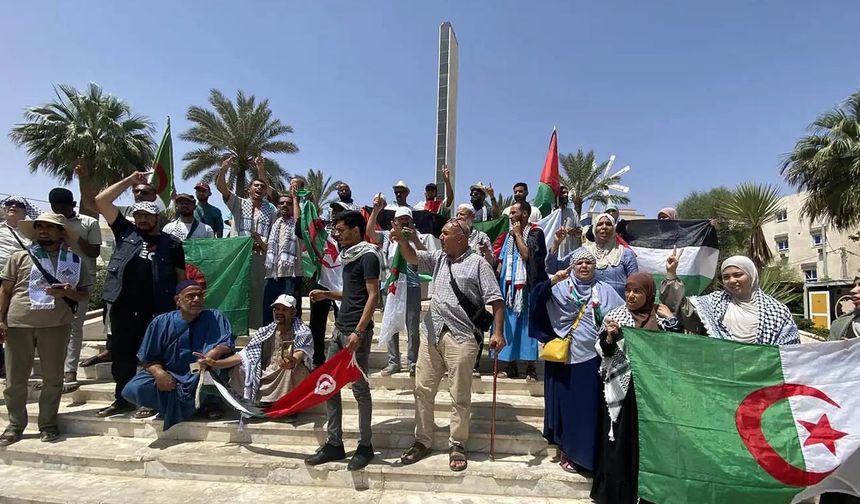 Gazze İçin Vicdan Yürüyüşü: Cezayir’den Libya’ya Engelleri Aşan Destek Kervanı