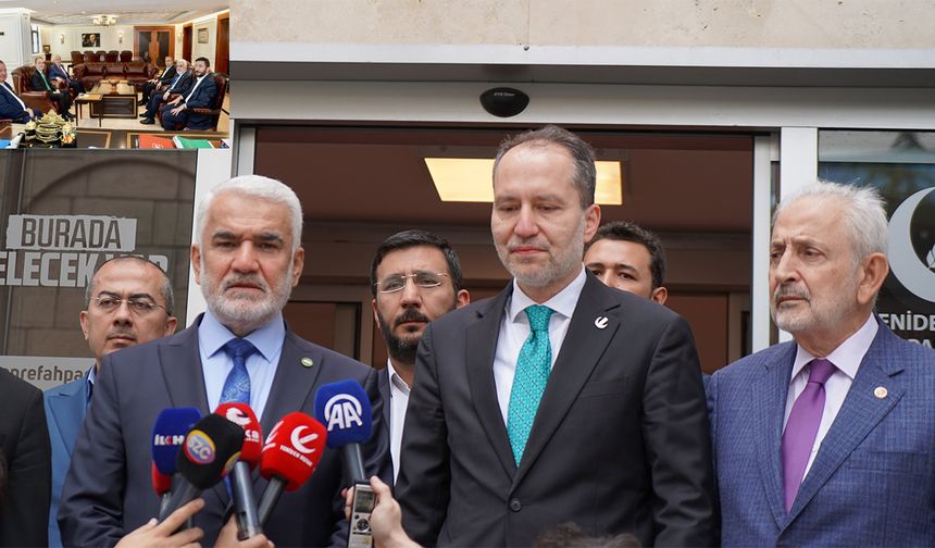 HÜDA PAR’dan Yeniden Refah’a Ziyaret: Gündemde Gazze, Terörsüz Türkiye ve Aileyi Koruma Vardı
