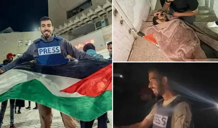 Gazze’nin Sesi Susturuldu: Filistinli Gazeteci Salih el-Caferavi Şehit Edildi