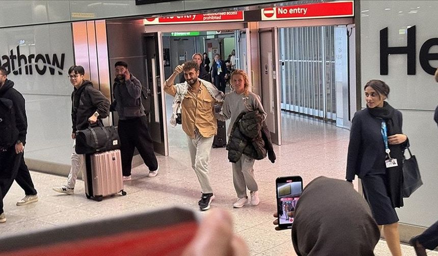 Küresel Sumud Filosu’ndaki 4 İngiliz Aktivist Londra’ya Döndü