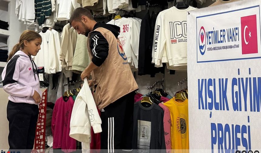 Yetimler Vakfı’ndan Gazze’deki Yetimlere Kışlık Destek: Soğuk Günler İçin Sıcak Yardım!