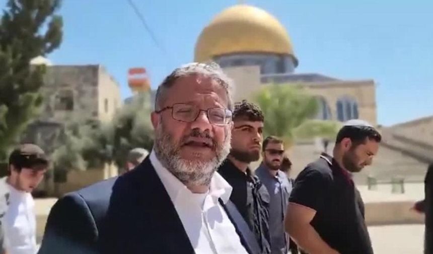 Ramazan’ın İlk Cumasında Mescid-i Aksa’da Gerginlik: Ben-Gvir’den Provokatif Ziyaret